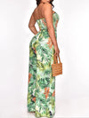 Mangocouture Printed Strapless Jumpsuit