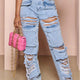  Light Wash Blue