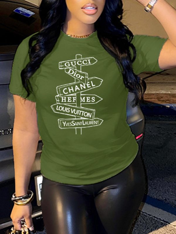 Logo Print Tee